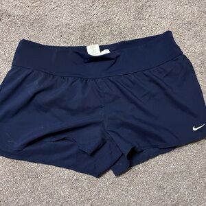 Women's Nike Navy Blue Swim Shorts